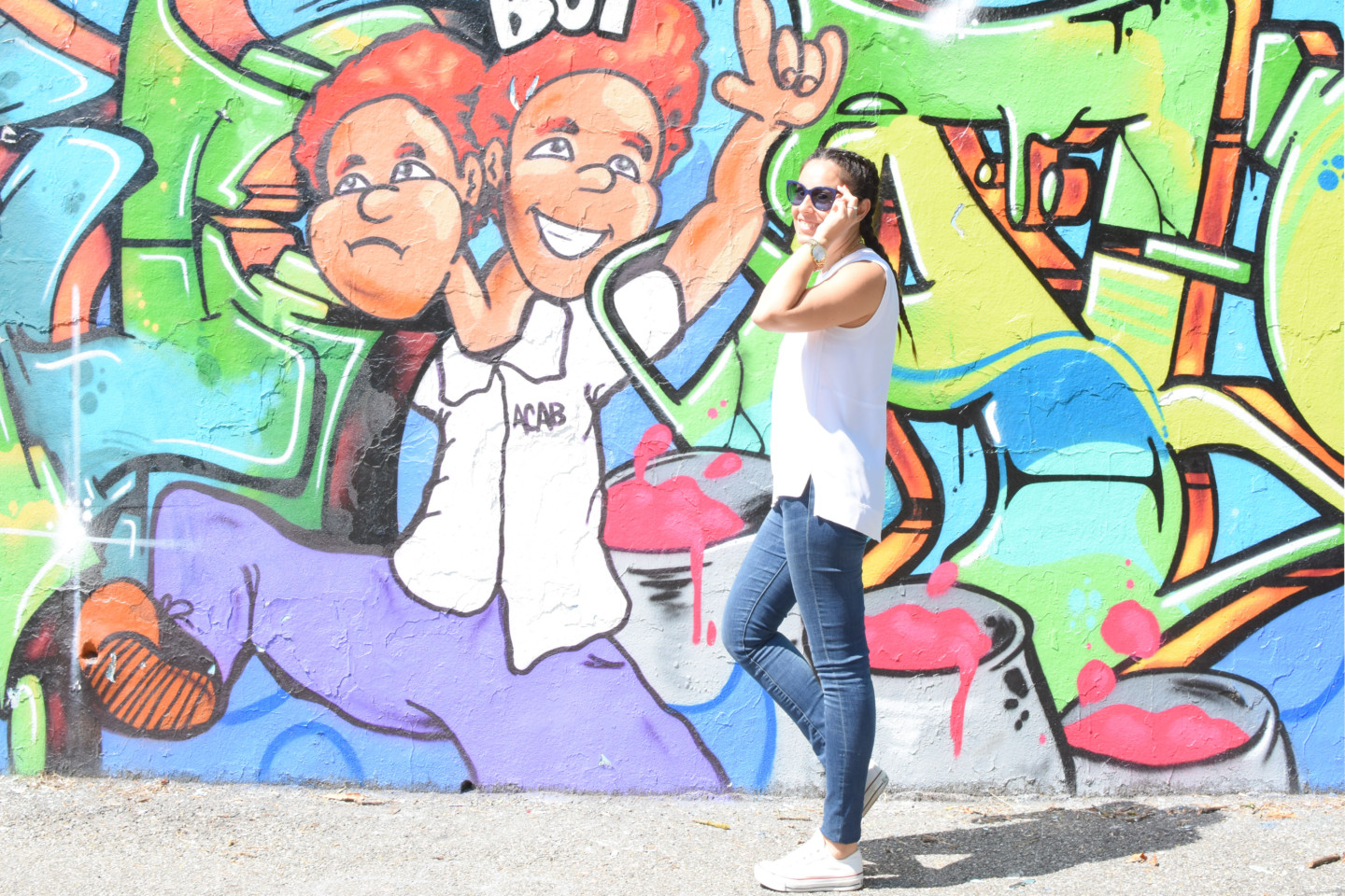 outfit-murales-american-girl-valentina-coco-influencer-trecce-hair